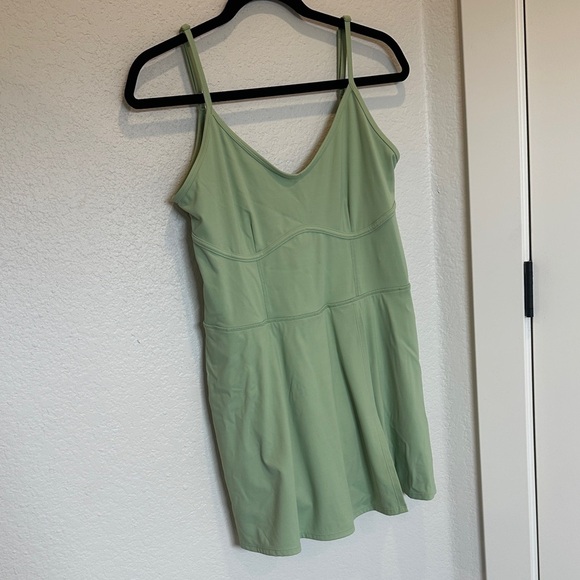 JoyLab - Women's Corset Detail Athletic Active Dress Green Size Large - Picture 2 of 9